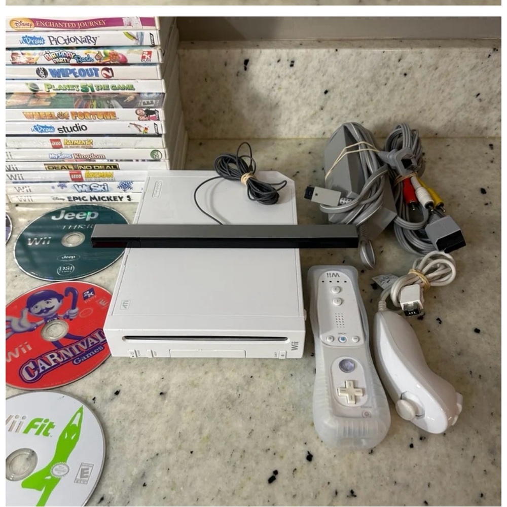 Nintendo Wii Console  - White